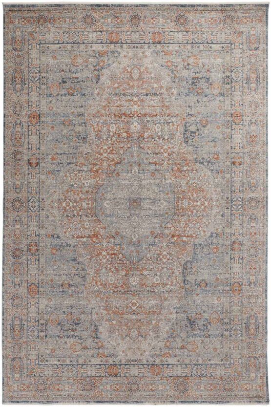 Alfombra Marquette Rust/Blue